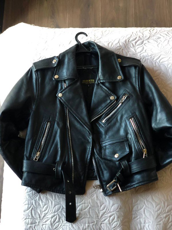 Кожаная американская косуха Alberto, размер L