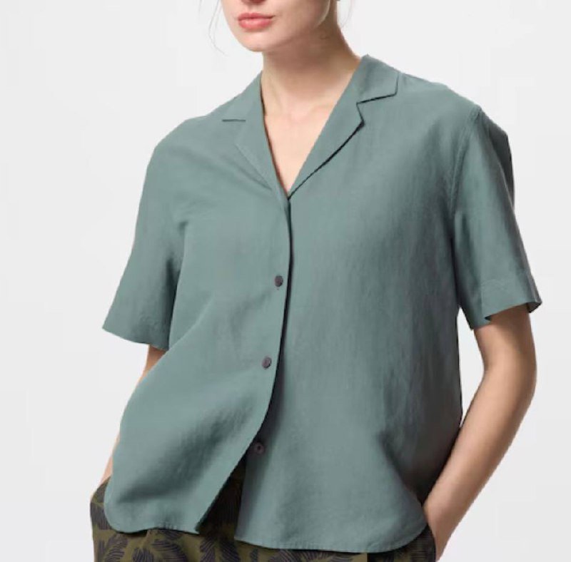 изумрудное платье, длинная и короткая хлопковая рубашка 4