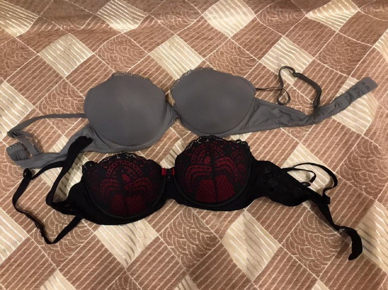 лифчики 75B, трусы Calvin Klein, низ купальника, купальник красный