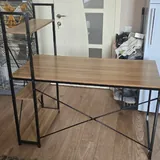 Стол из МДФ с металлическим каркасом 1