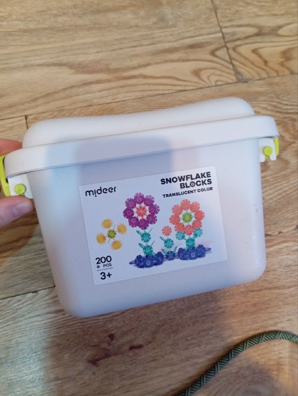 Mideer snowflake blocks конструктор