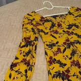 Красное платье Zara, желтое платье Mavi 4