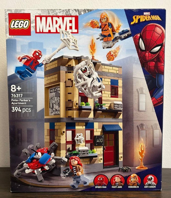 LEGO Marvel Peter Parker's Apartment 76317