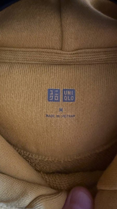 Женская толстовка Uniqlo с кастомным принтом размер M 2