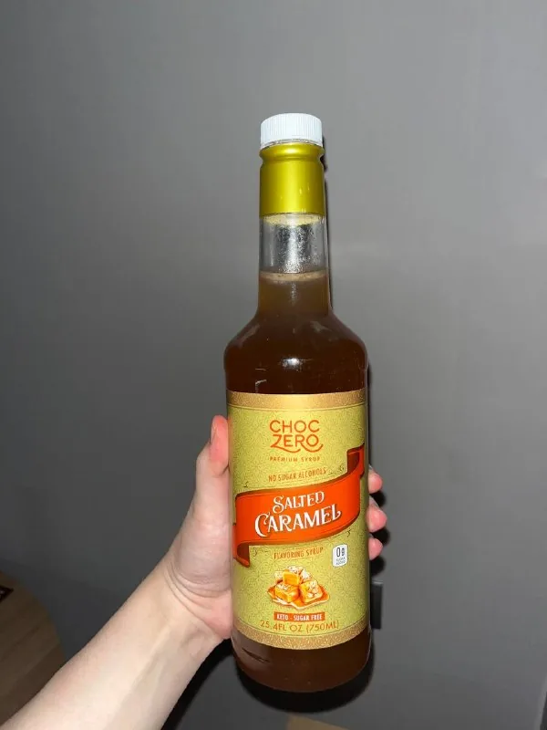 Сироп для кофе ChocZero Солёная карамель без сахара 1