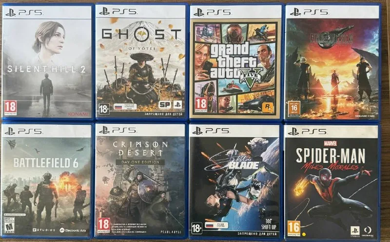 Игры на дисках для PlayStation 5