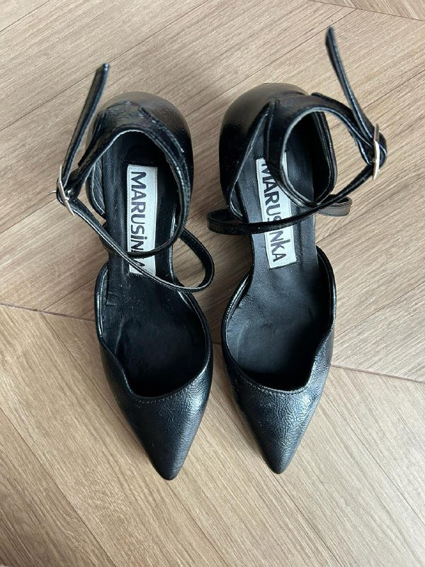 Туфли Marusinka женские черные размер 40-41 3