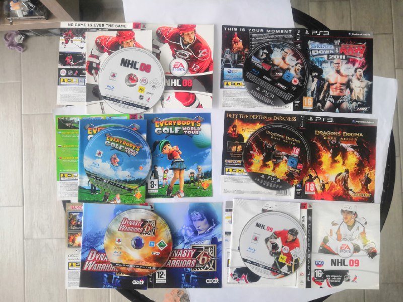 Лицензионные Игры PS3 набор 48 штук 6