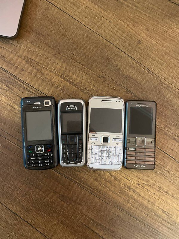 N70, 6230, E72, Sony Ericsson телефоны