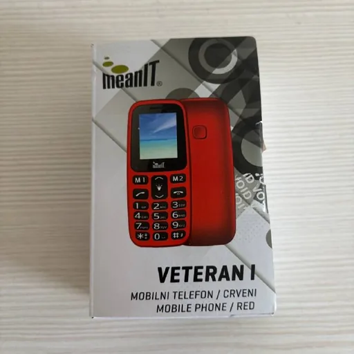 Мобильный телефон MeanIT Veteran I красный