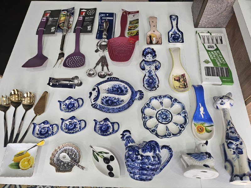 Посуда, бытовая утварь, интересные вещицы для интерьера 2