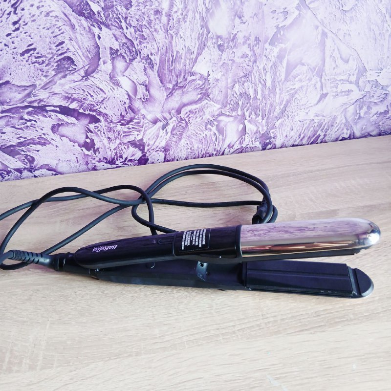 Плойка Babyliss Pro Titanium Tourmaline, Выпрямитель BaByliss 3