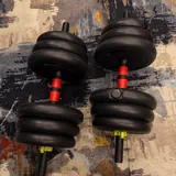 Гантели 9,5 кг и спортивный коврик 1