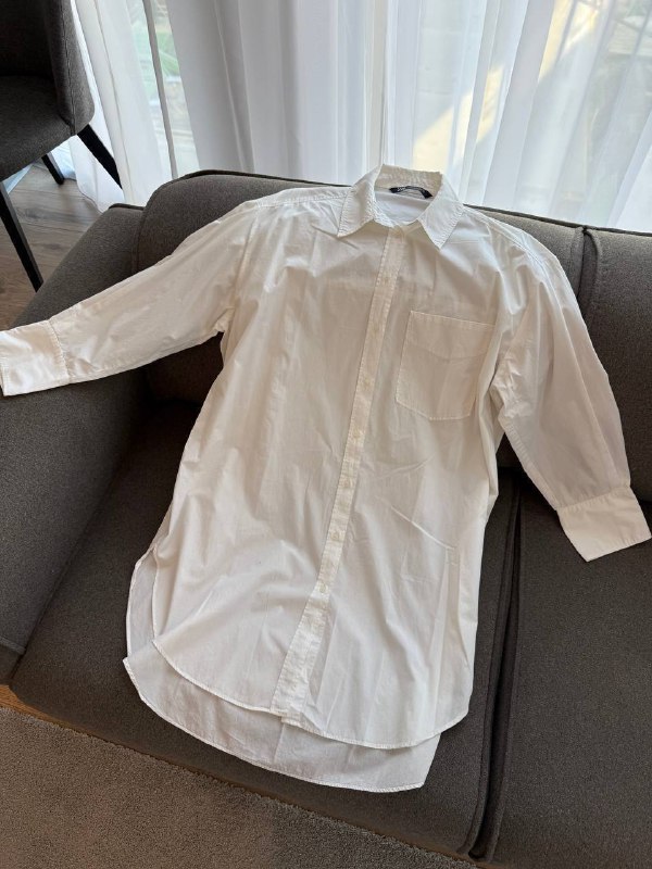 Белые рубашки, блузки Zara S, новая блузка 34