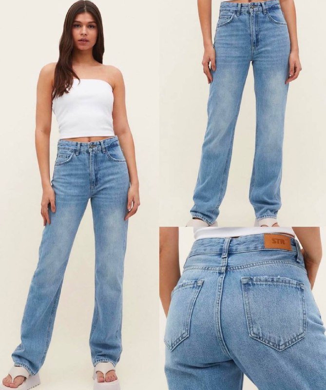 Джинсы Stradivarius, Asos Design, Monki 3