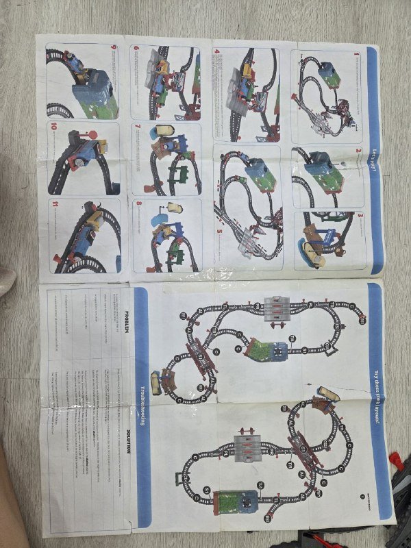 Корабль Imaginext и Поезд Томас наборы 7