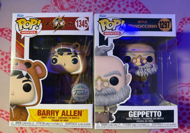 Funko Pop Barry Allen, Gepetto виниловые фигурки 2