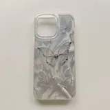 Чехол на iPhone 16 Pro Max серебрянный 2