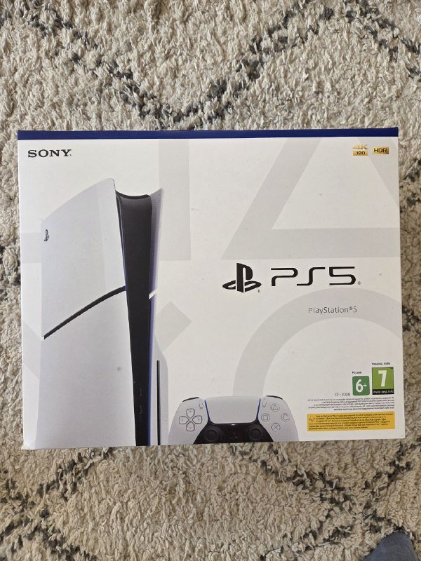 PS5 1Tb с дисководом, God of War, док и подставка 2