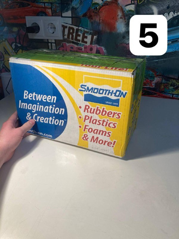 Прозрачный литевой пластик Clear Flex 95 полиуретан 5