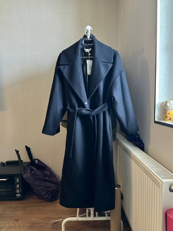 олимпийка оверсайз, зимнее пальто манго М 5