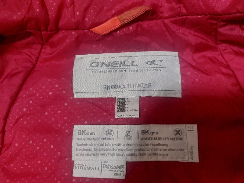 Горнолыжная куртка ONEILL размер S-M 4
