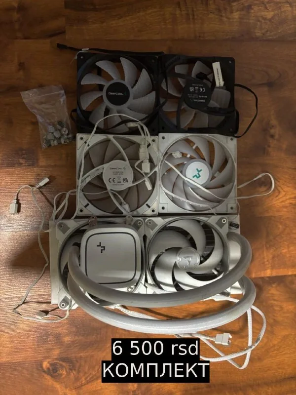 DeepCool LE240, вентиляторы, солнечные фонари 1