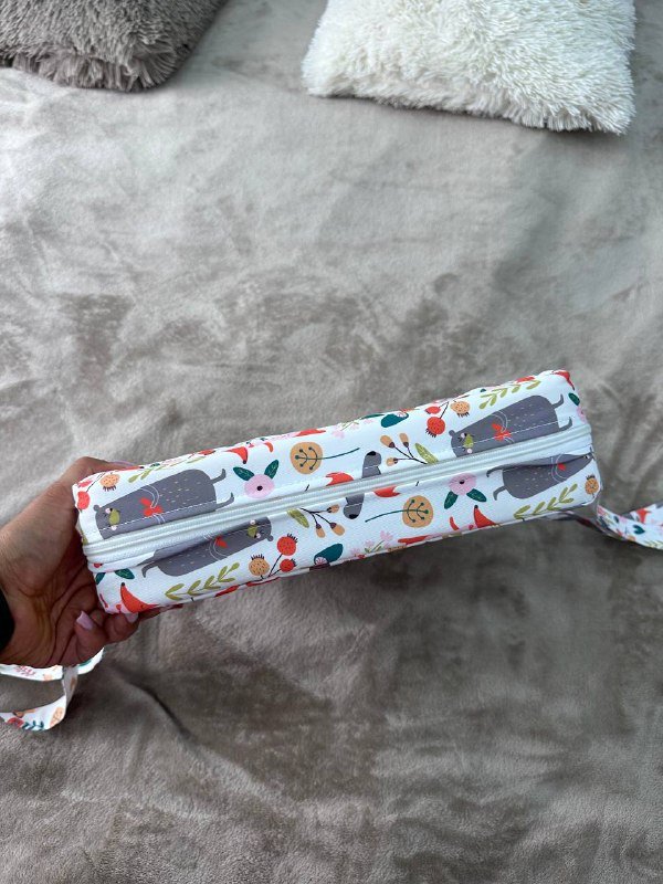 Подушка на стул детская со съемным чехлом 2