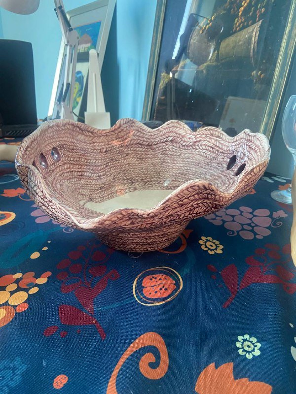 Ваза для фруктов, ваза-кашпо Десной человек, подсвечник из дерева 8