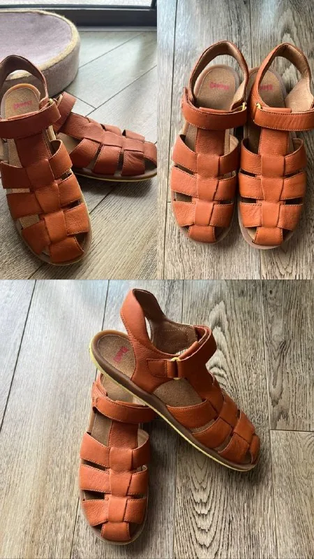 Кожаные сандалии Camper, размер 37