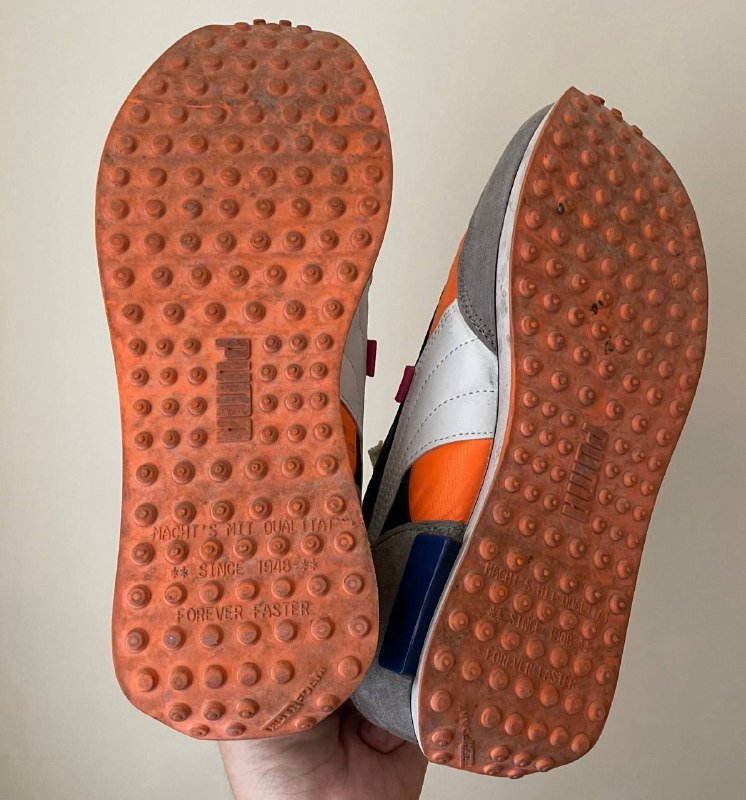 PUMA Future Rider fizzy orange shoes size 40 2