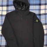 Куртка Stone Island Junior черная, размер 10/142 1