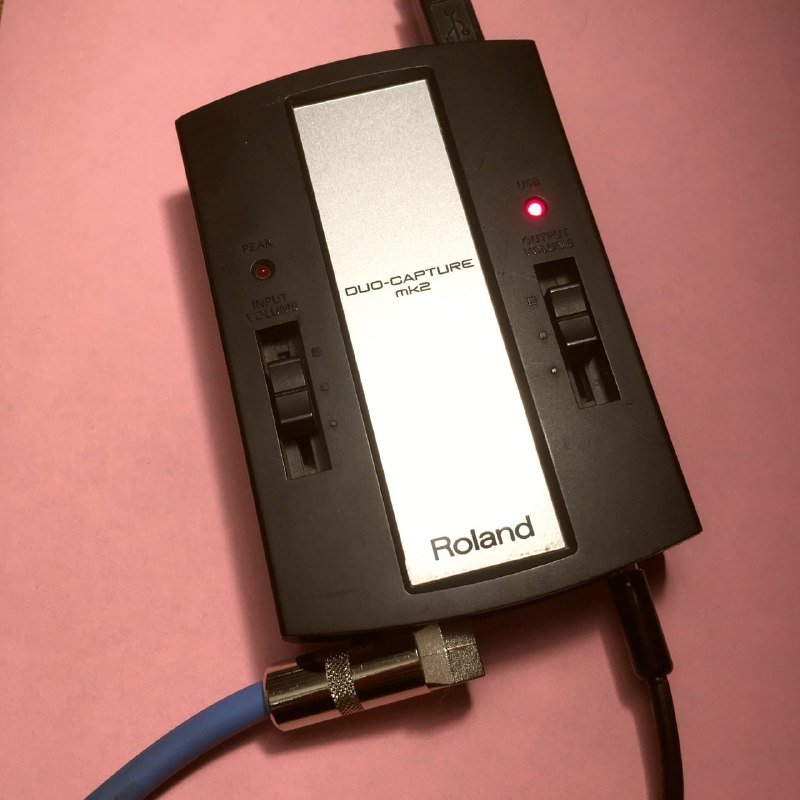Roland Duo-Capture MK2 звуковая карта