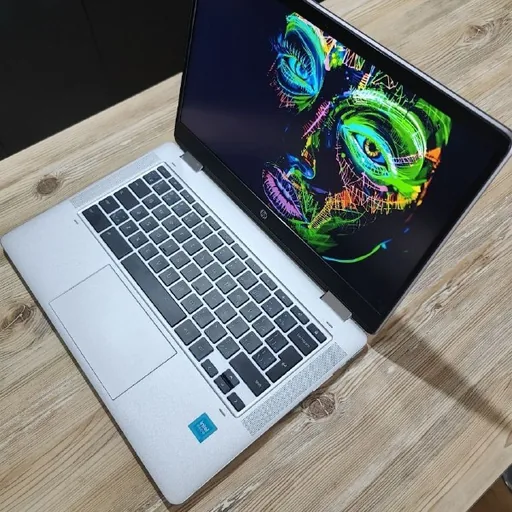 Сенсорный HP Chromebook 14" Full HD IPS 128 GB