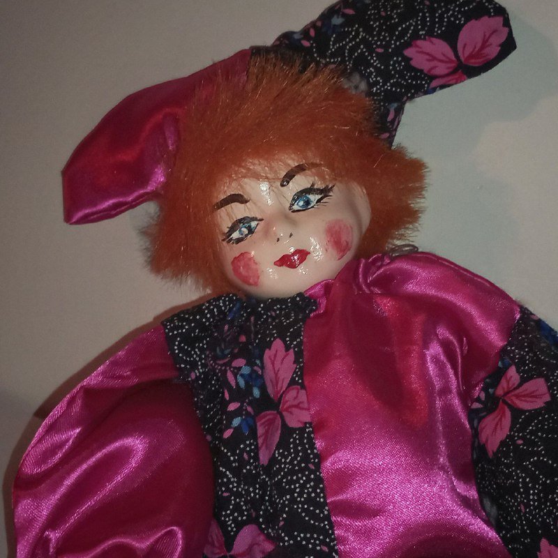 Игрушка клоун ручной работы 3