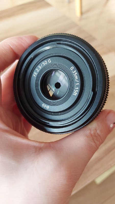 Объектив Sony G FE 50mm f2.5 4