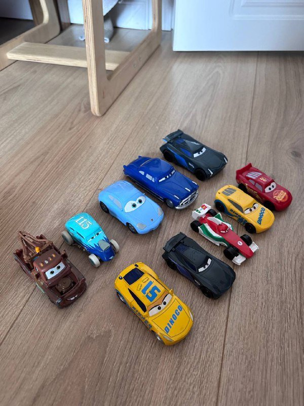 Машинки набор 10 шт Mattel