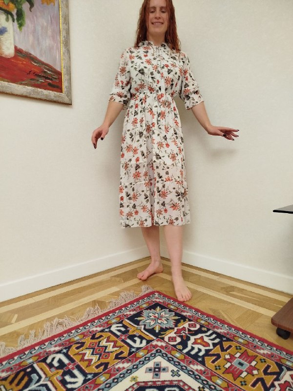 Белое платье Heart Hips с цветочным рисунком 2