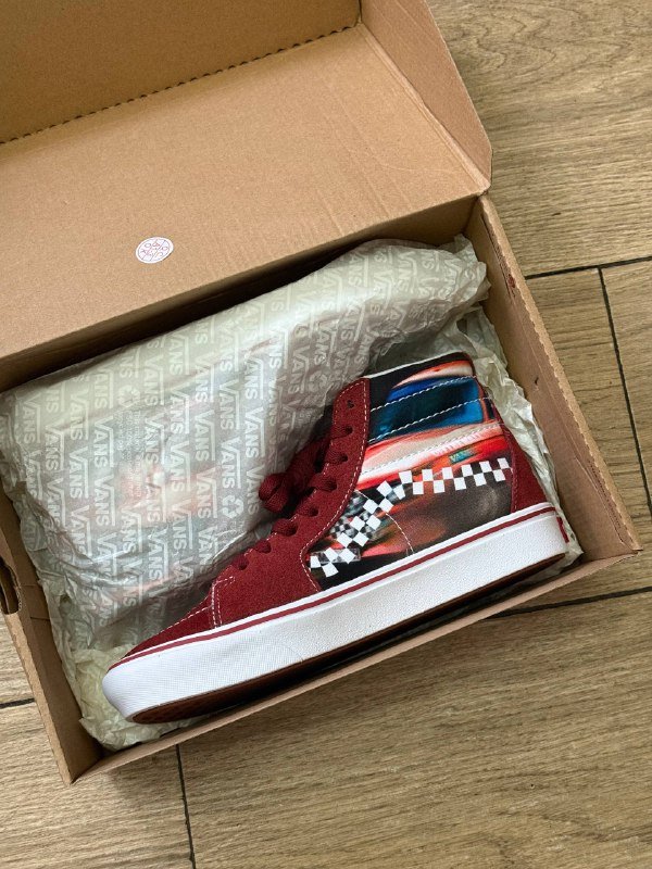 Кроссовки Vans SK8-Hi Formula 66 замшевые 38,5 EU