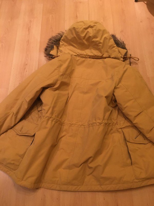 Куртка Abercrombie & Fitch размер L горчично-жёлтая 5
