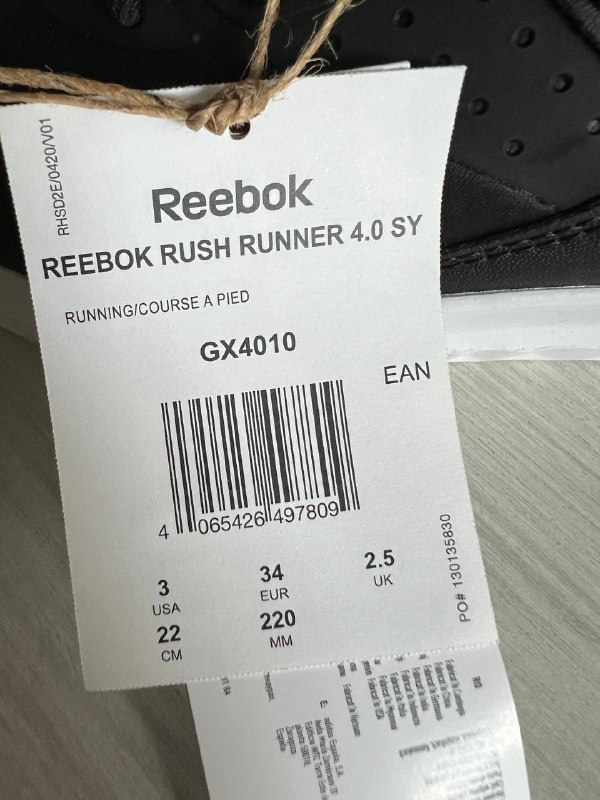 Кроссовки Reebok размер 34 3