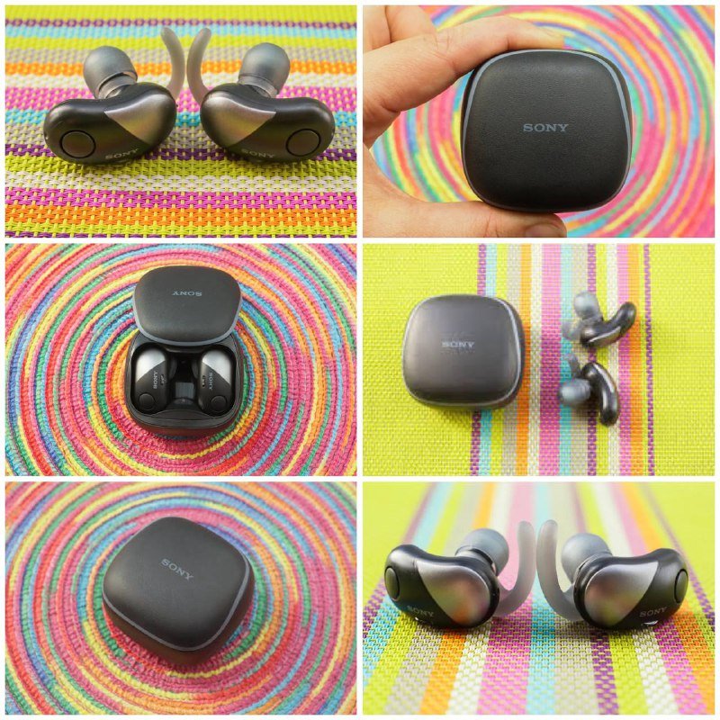 Sony WF-SP700N спорт-наушники с шумоподавлением