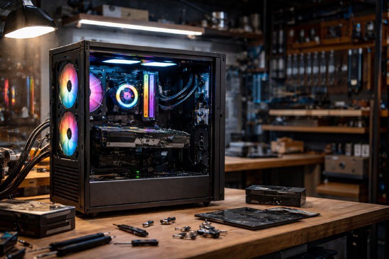 Системный блок, сборка компьютера