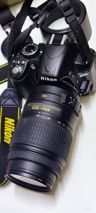 Nikon d3100 с объективом 55-300 VR
