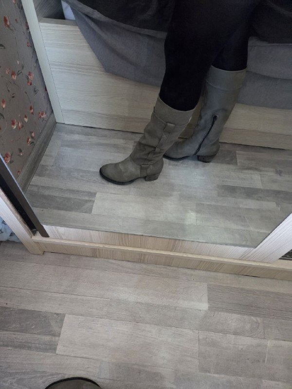 Женские сапоги коричневые 38 размер