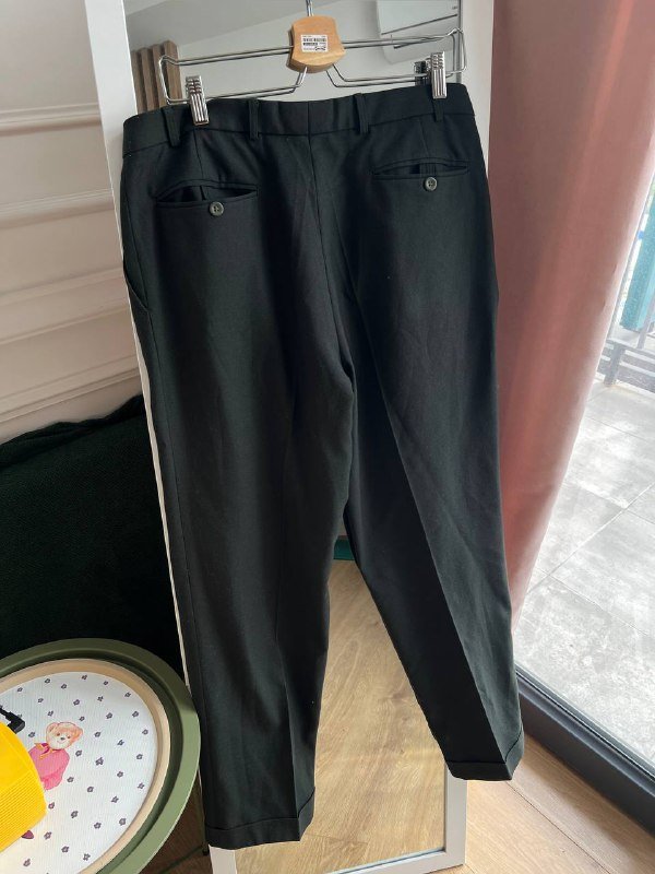 Шерстяные мужские брюки размер L 3