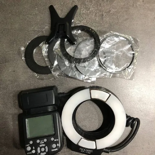 Кольцевая макровспышка K&F Concept KF-150 I-TTL