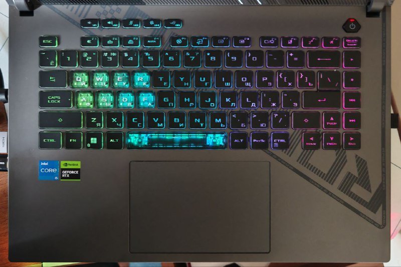 Игровой ноутбук ASUS ROG STRIX G614JV-N4070, мышь, сумка 8