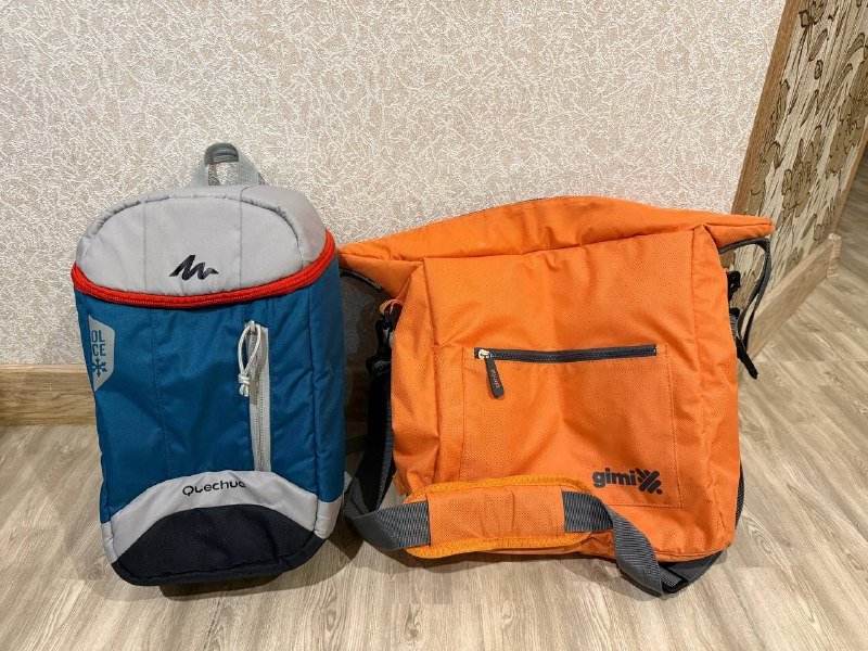 Хладоэлементы маленькие, большие, сумки-холодильники Quechua и Gimi 3