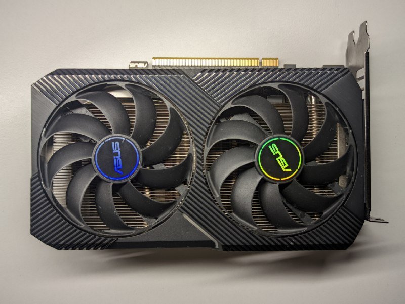 Видеокарта ASUS GeForce RTX 3060 Ti Dual MINI 8GB